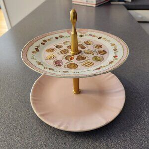 NEW MAD Hatters Platter 2-Tier Server